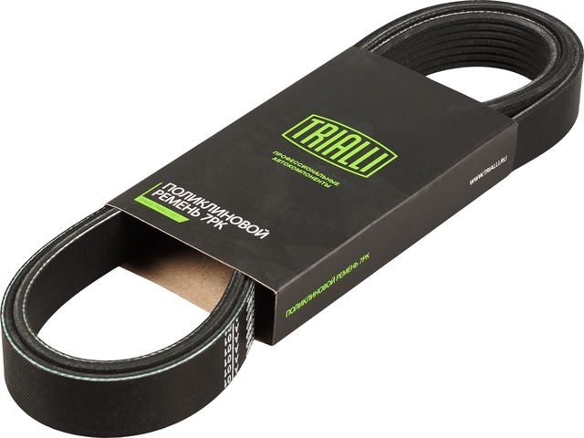 Приводной ремень поликлиновой Trialli (EPDM (Этилен-пропиленовый каучук)) для Renault Megane III 2009-2016. Артикул 7PK1705