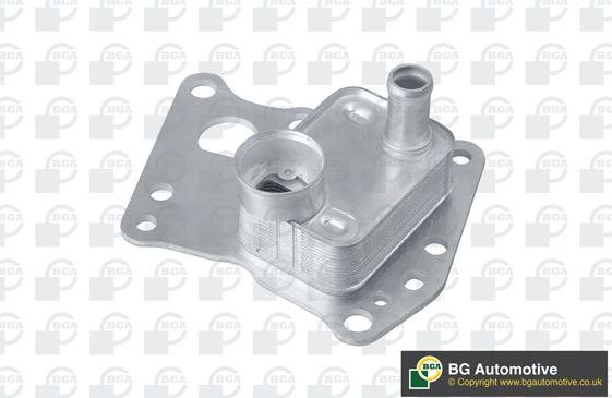 Радиатор масляный (маслоохладитель) для двигателя BGA (алюминий). Артикул CO5620