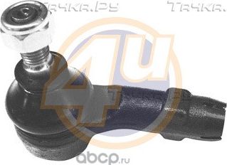 Наконечник рулевой тяги 4U левый для Audi 100 II (C2) 1976-1983. Артикул AU-A-01611