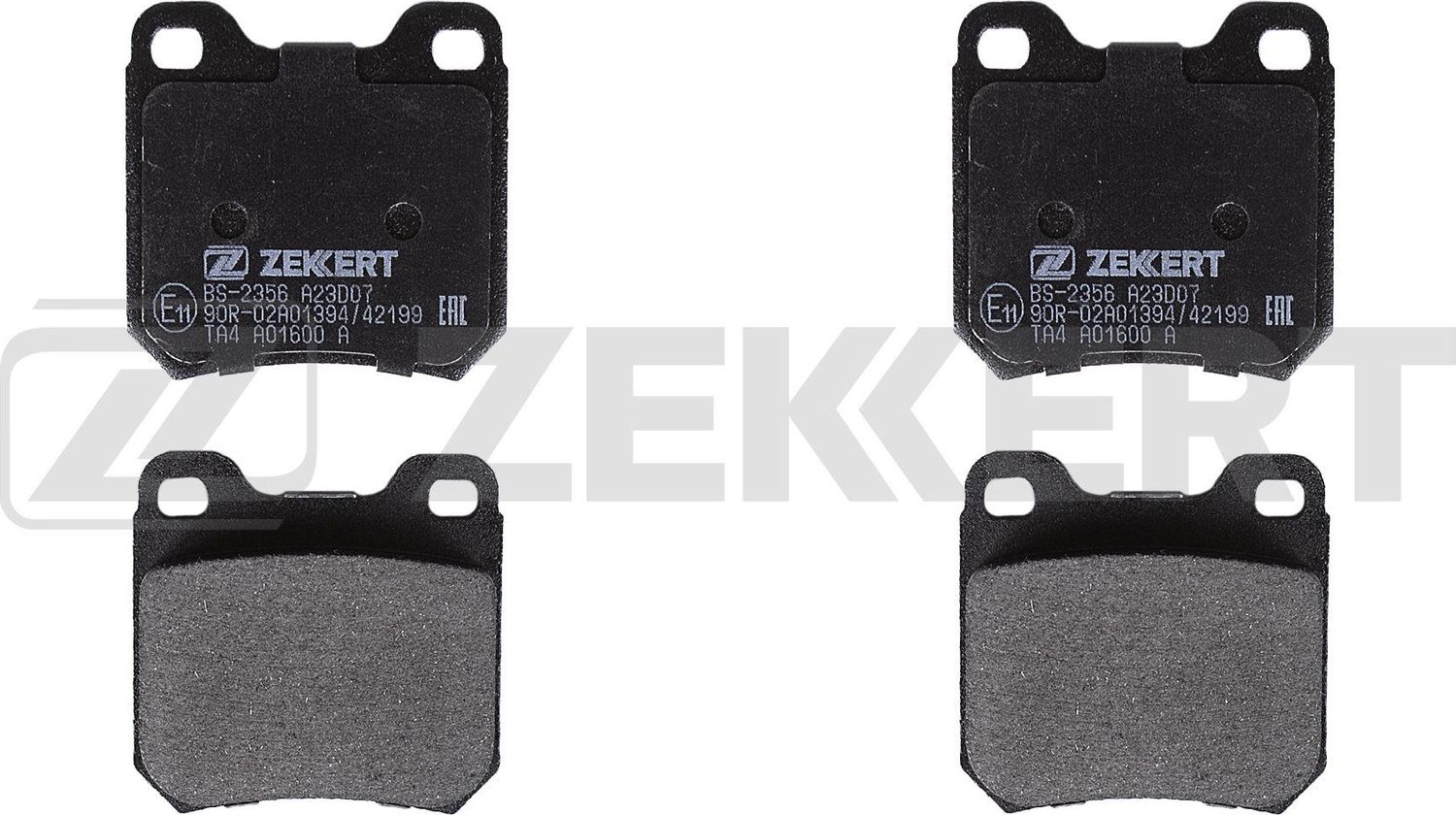 Тормозные колодки Zekkert. Артикул BS-2356