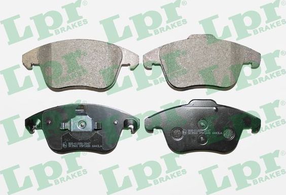 Тормозные колодки LPR. Артикул 05P1480
