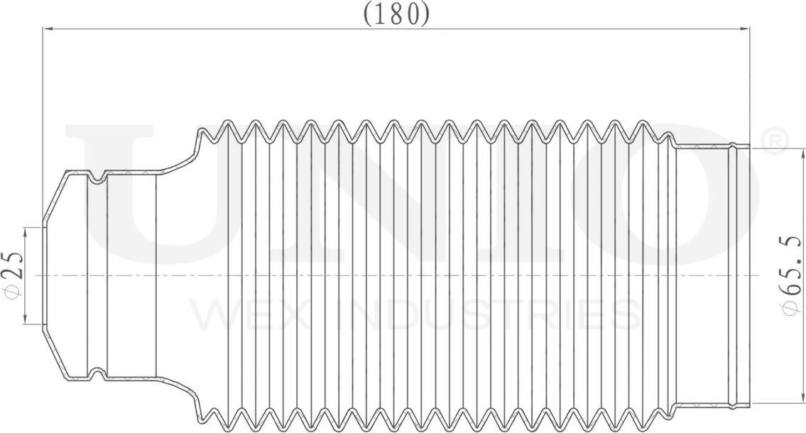 Пыльник амортизатора (Unio). Артикул DUC-10026