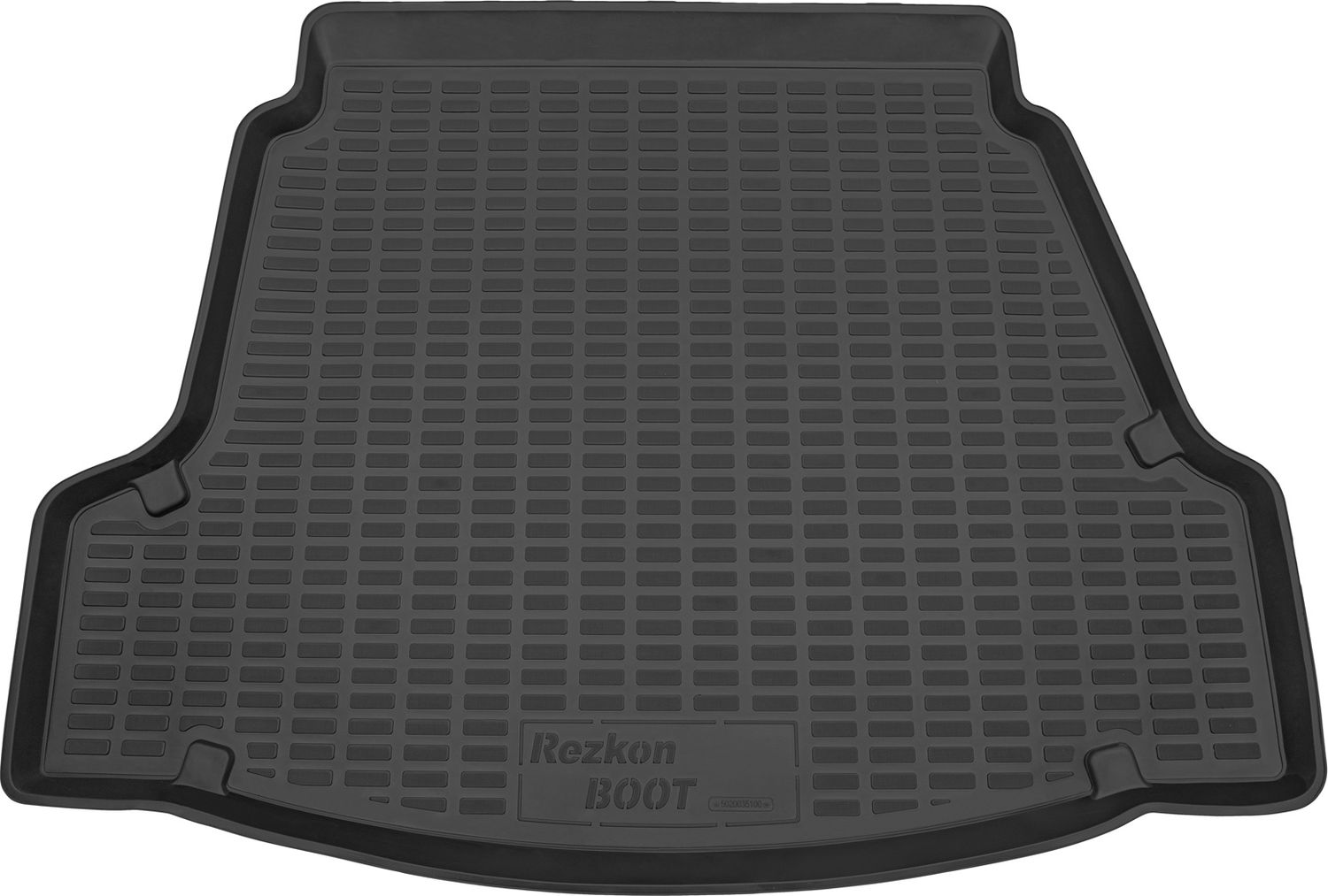 Коврик пластиковый Rezkon для багажника Hyundai i40 седан 2013-2026. Артикул 5020035100