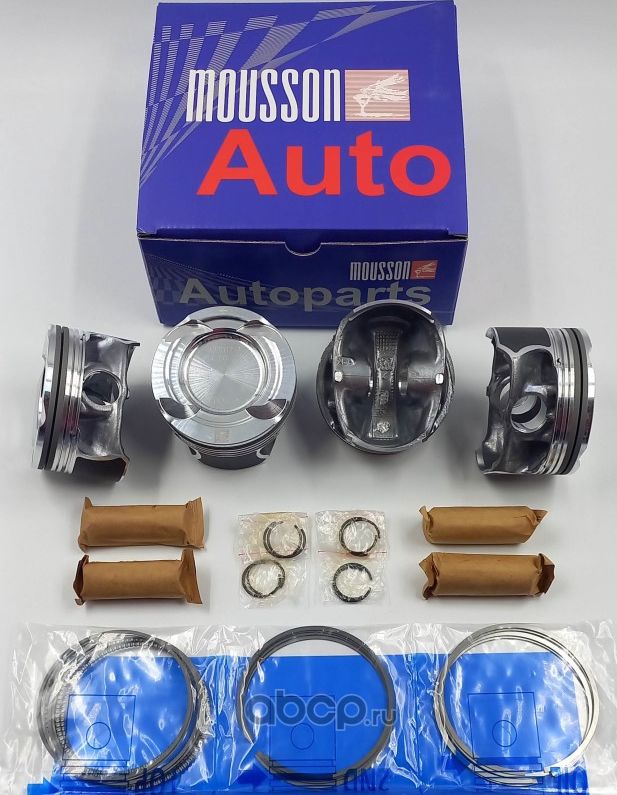 Поршень кольца комплект Benz M270.910 на 1 цилиндр* (Mousson). Артикул SPRM270910STD