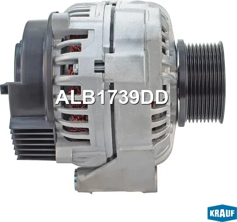 Генератор КАМАЗ-5490 MERCEDES Actros,Atego,Axor дв.OM457LA шкив 9 ручьев 28В 100 Krauf. Артикул ALB1739DD