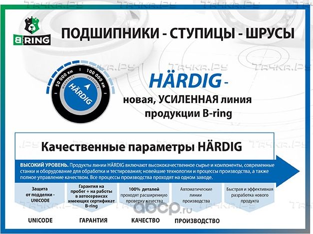 Подшипник ступицы MERCEDES Viano (03- ), Vito II (03-) (задн. компл.) [50x92x51 (B-Ring). Артикул HBK1641