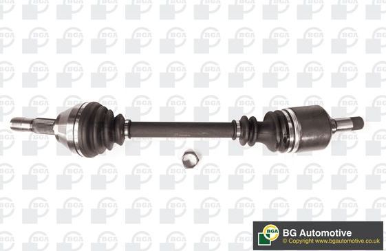 Полуось (привод в сборе, приводной вал) BGA. Артикул DS6709L