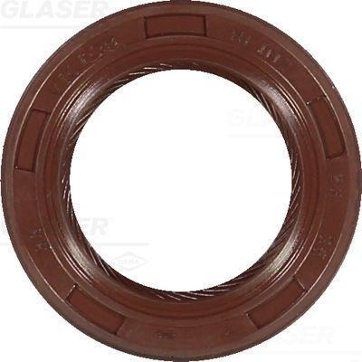 Сальник коленвала Glaser (FPM (Fluor-Kautschuk)) для Fiat Panda II 2003-2012. Артикул P76033-01