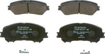 Тормозные колодки Bosch. Артикул 0 986 424 011