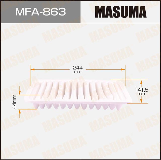 Воздушный фильтр Masuma. Артикул MFA-863