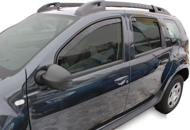 Дефлекторы Heko для окон Renault Duster I 2010-2020. Артикул 13108