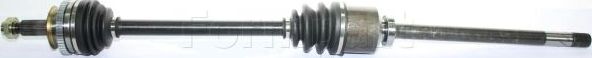 Полуось (привод в сборе, приводной вал) Formpart передняя правая для Renault Master II 1998-2010. Артикул 22380123/S