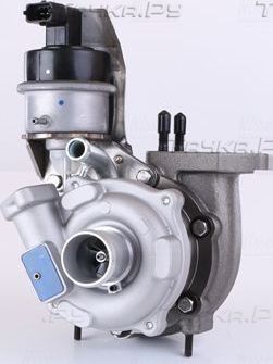 Турбина (турбокомпрессор) Nissens ** FACTORY NEW ** для Fiat 500 II 2009-2026. Артикул 93498