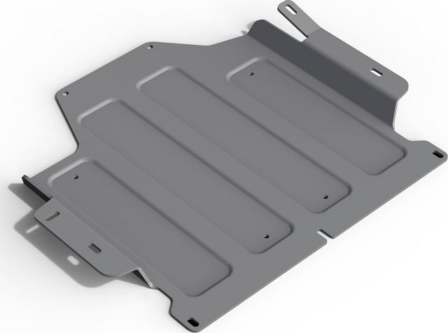 Защита алюминиевая Rival для КПП Nissan Patrol Y61 рестайлинг 2004-2010. Артикул 2333.4116.1.6