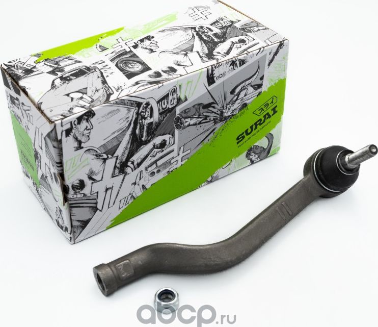 Наконечник рулевой тяги Лада Largus (12-)/Renault Logan (07-) лев. (SRS 00331) S (Surai). Артикул SRS00331