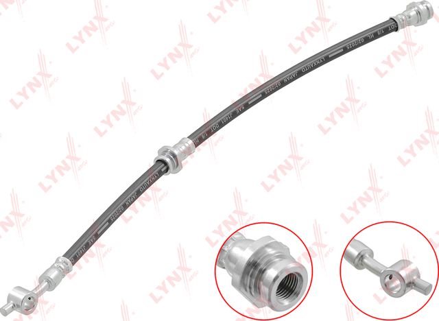 Тормозной шланг LYNXauto для Nissan Almera N16 2000-2006. Артикул BL-4011