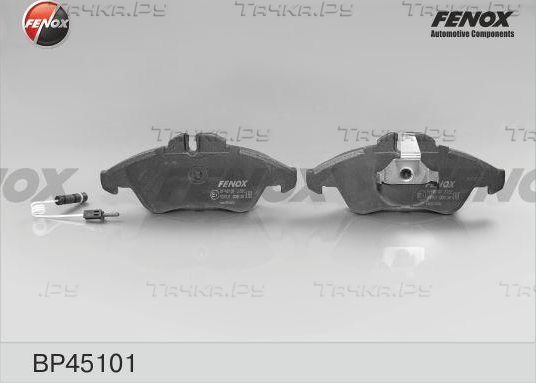 Тормозные колодки Fenox передние для Ford C-MAX I 2004-2007. Артикул BP45101