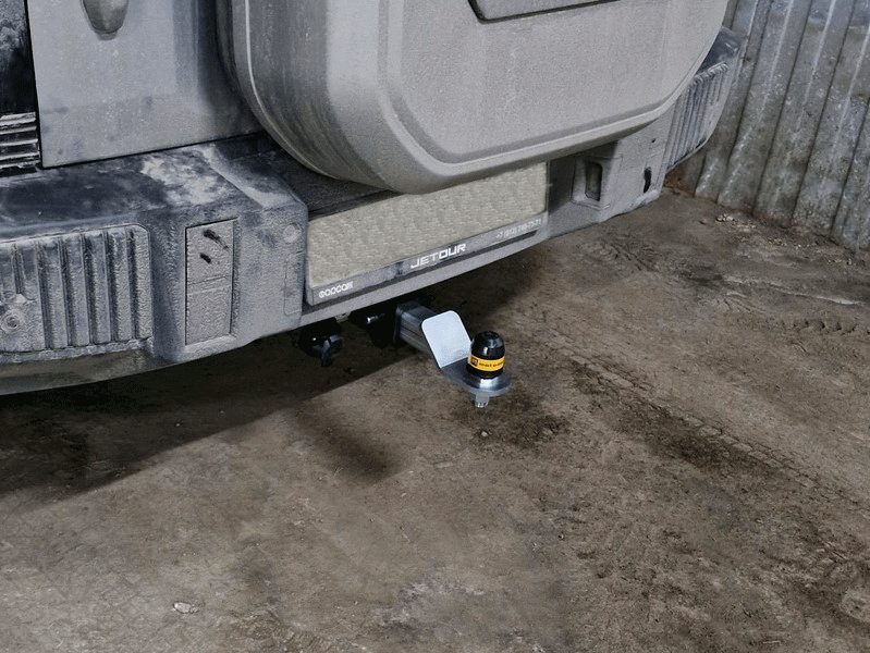 Фаркоп Мотодор для Jetour T2 2023-2026. Американский квадрат. Артикул 99019-E