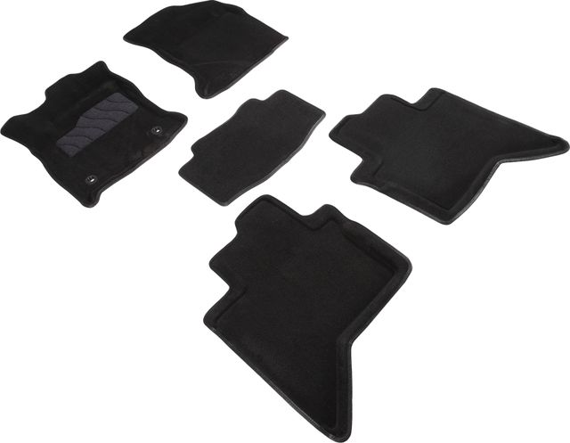 Коврики Seintex 3D ворсовые для салона Toyota Hilux VIII 2015-2026. Артикул 88366