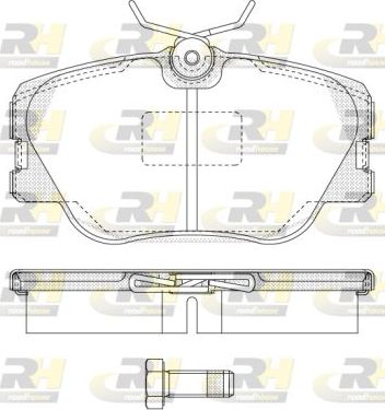 Тормозные колодки RoadHouse. Артикул 2189.00