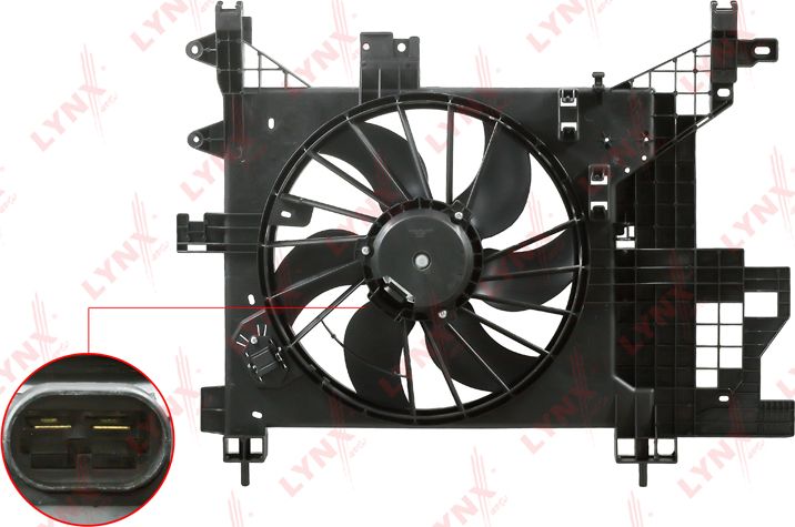 Вентилятор радиатора двигателя LYNXauto. Артикул RF-1892