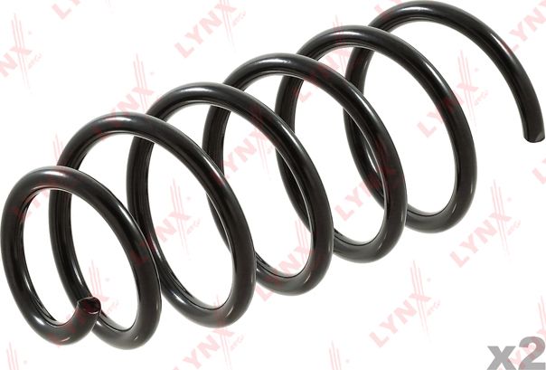 Пружина подвески LYNXauto передняя для Volvo XC90 I 2002-2014. Артикул SC-2119