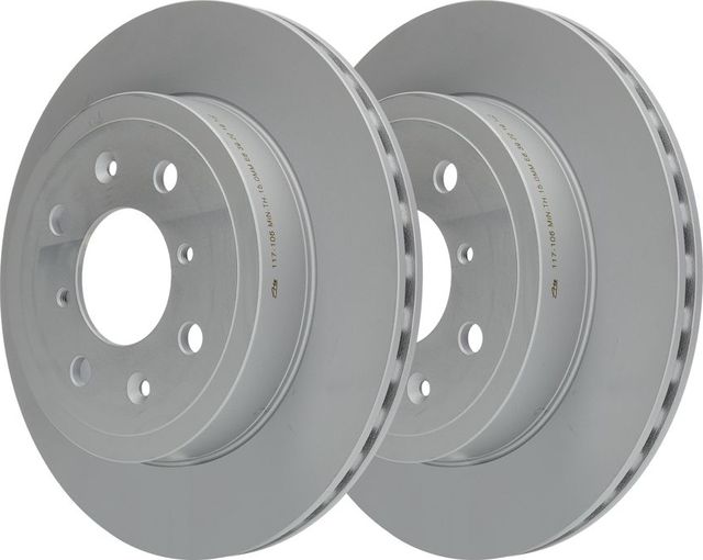 Тормозной диск ATE передний для Suzuki Ignis II (HR) 2003-2012. Артикул 24.0117-0106.1