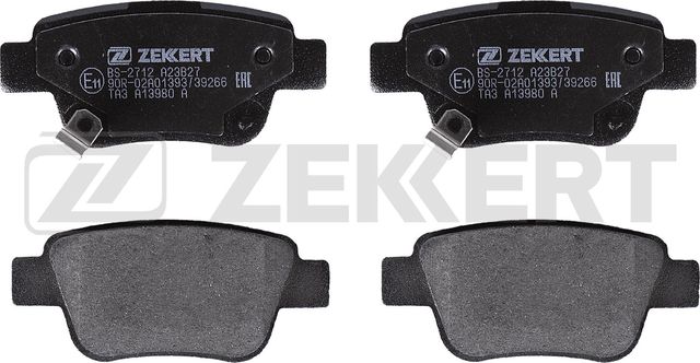 Тормозные колодки Zekkert. Артикул BS-2712