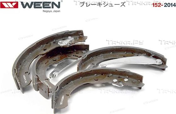 Тормозные колодки WEEN задние для Skoda Octavia Tour 1996-2010. Артикул 152-2014