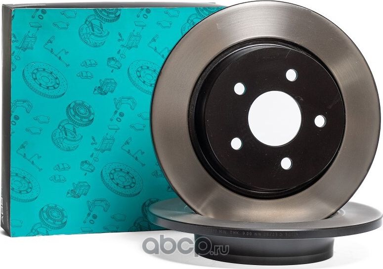 Диск тормозной задний (окрашенный) (Absel). Артикул FR422017