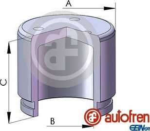 Поршень тормозного суппорта Autofren Seinsa передний для Mazda MX-5 II (NB) 1998-2005. Артикул D025265