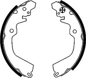 Тормозные колодки Textar. Артикул 91047100