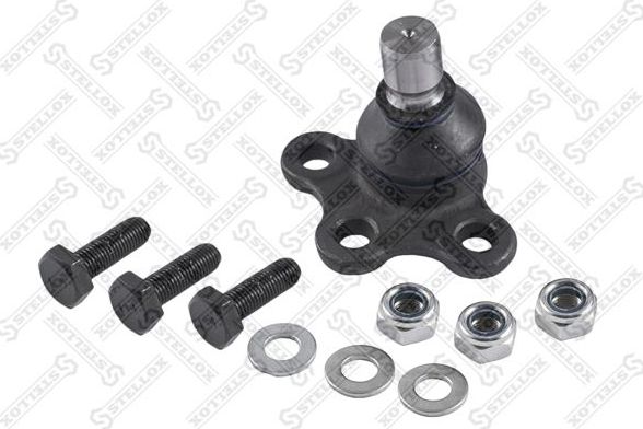 Шаровая опора Stellox передняя правая/левая нижняя для Citroen C3 Picasso I 2009-2017. Артикул 52-03366A-SX