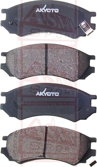 Тормозные колодки Akyoto Packing AKYOTO. Артикул AKD-02104