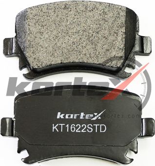Колодки тормозные VAG A3/A6/GOLF/OCTAVIA/TOURAN задн. (Kortex). Артикул KT1622STD