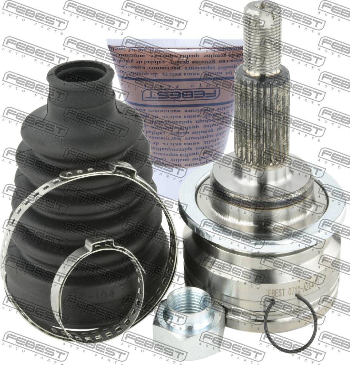 Шрус наружный (граната) Febest. Артикул 0710-AZG413