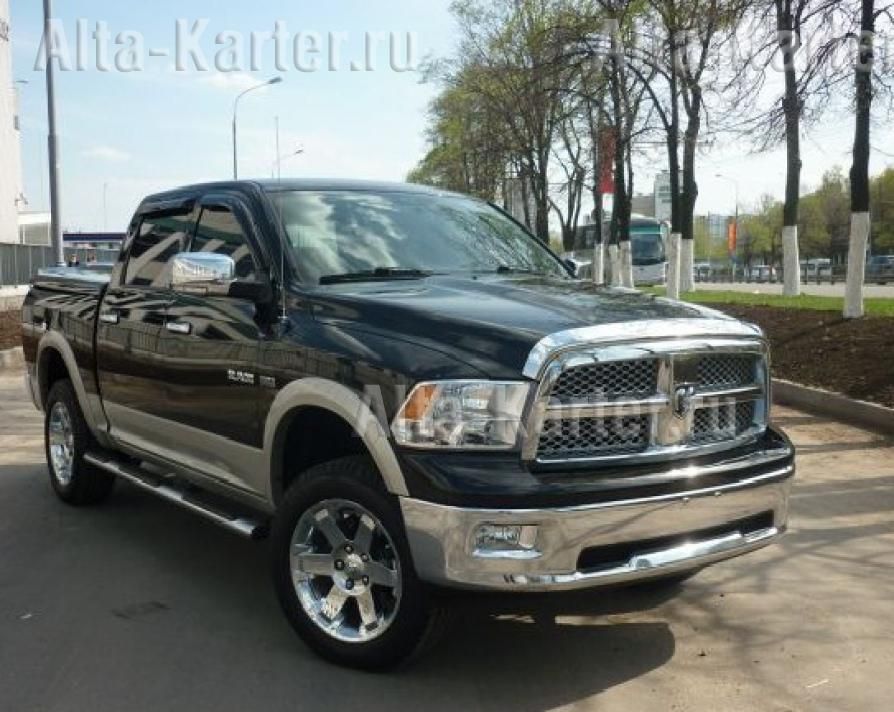 Дефлекторы Cobra Tuning для окон Dodge Ram IV quad cab (полуторка) 2008-2018. Артикул D20608