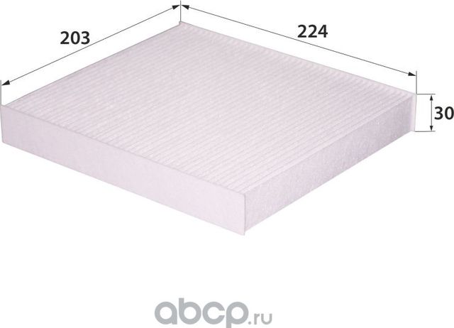 Фильтр салонный (RB-Exide). Артикул AC801