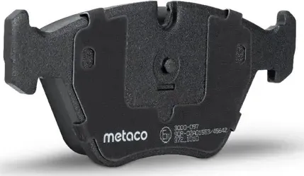Колодки тормозные BMW 5 (E39) 95- перед. (Metaco). Артикул 3000097
