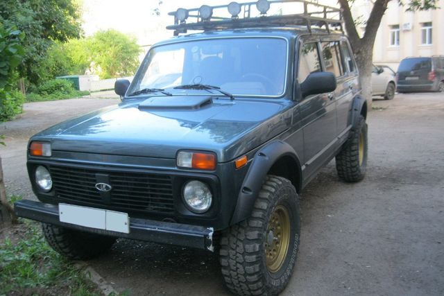 Расширители колесных арок Fenders для ВАЗ Нива 2131 5-дв. 1993-2025. Артикул ТКН-2131