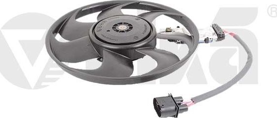 Вентилятор радиатора двигателя Vika. Артикул 99591828601