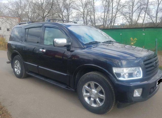 Дефлекторы Cobra Tuning для окон Infiniti QX56 2004-2010. Артикул I10304