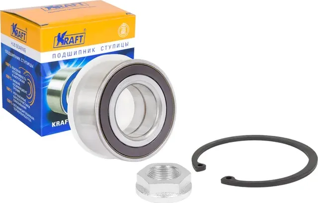 Подшипник ступицы PSA C3/C4/C5/2008/207/208/307/308/3008 03- перед. (Kraft). Артикул KT204602