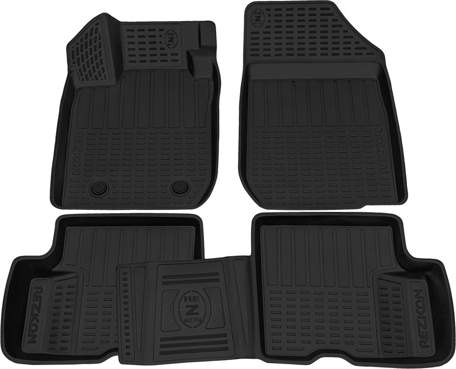 Коврики Rezkon полиуретановые для салона Lada Largus универсал (5 мест) 2012-2026. Артикул 0539020200