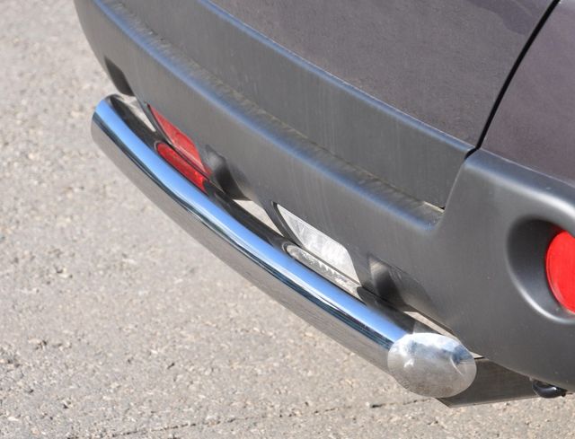 Защита RusStal заднего бампера d76 (дуга) для Nissan X-Trail T31 2011-2014. Артикул NXZ-000965