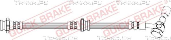 Тормозной шланг Quick Brake передний правый для Nissan Qashqai II 2013-2017. Артикул 50.749X