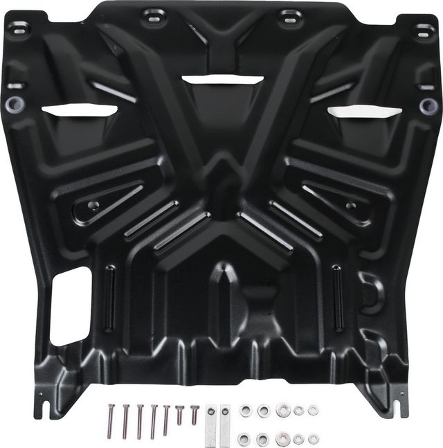 Защита AutoMax для картера и КПП Kia Optima IV поколение 2016-2018 2018-2020. Артикул AM.2837.2