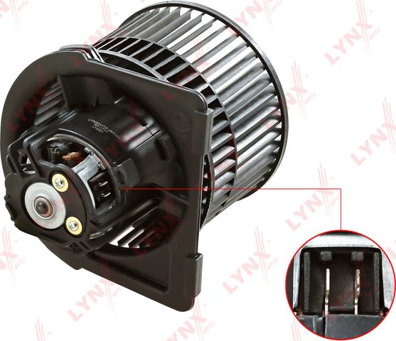 Вентилятор, мотор печки (отопителя) салона LYNXauto для Opel Vectra B 1995-2003. Артикул RF-1711