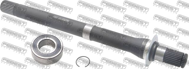 Полуось (привод в сборе, приводной вал) Febest передняя правая для Kia Sorento II 2009-2014. Артикул 1212-CM10AT4WD