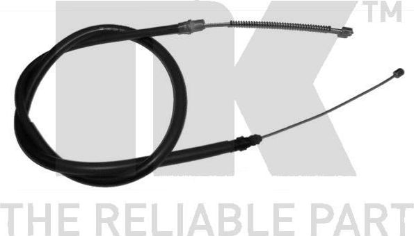 Трос ручника (тросик ручного тормоза) NK правый/левый для Renault Clio I 1996-1998. Артикул 903972